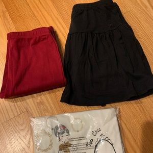 Bundle of girls clothing size 12 NEW

Super cute set.Top with 2 bottoms.2 looks!
